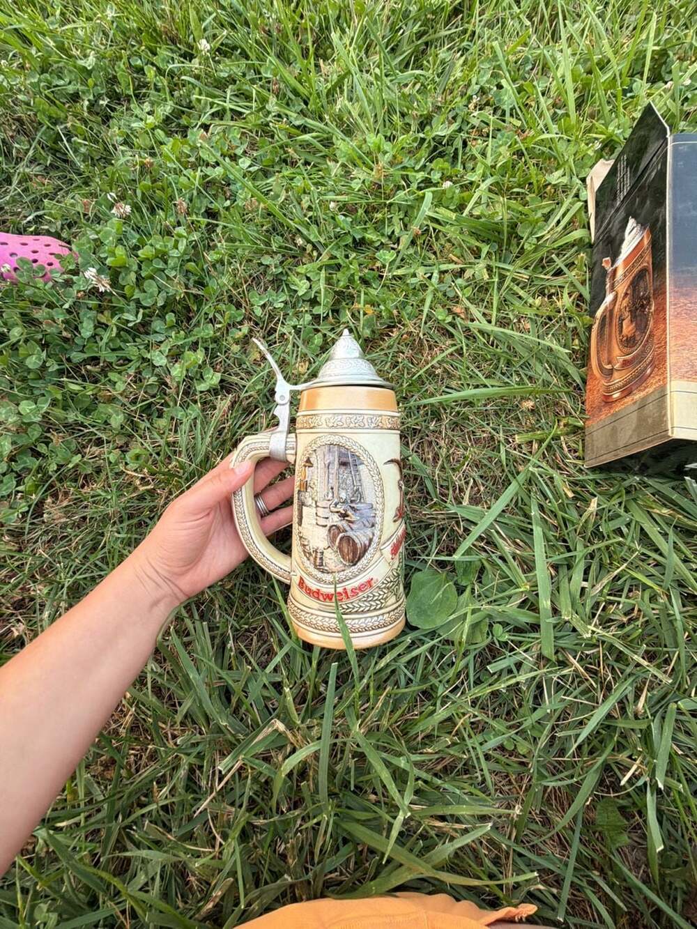Budweiser Treasures of Tomorrow 'B' Series Limited Edition Lidded Beer Stein